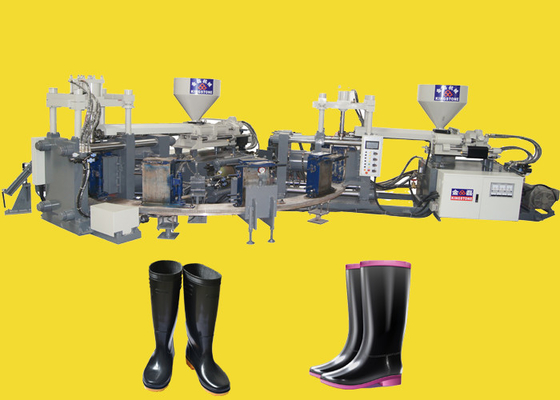 Bota de Gumboots de la altura que hace el material del PVC de la máquina