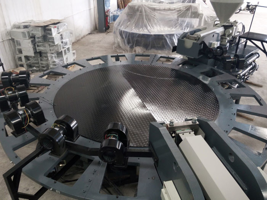 Moldeado tricolor rotatorio de la inyección directa de la máquina de la inyección del PVC de TPR único