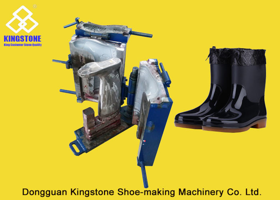 Molde del PVC del color de 800 kilogramos el 1/2 único de lluvia de la bota del zapato plástico del molde para el fabricante del molde de la bota de la seguridad
