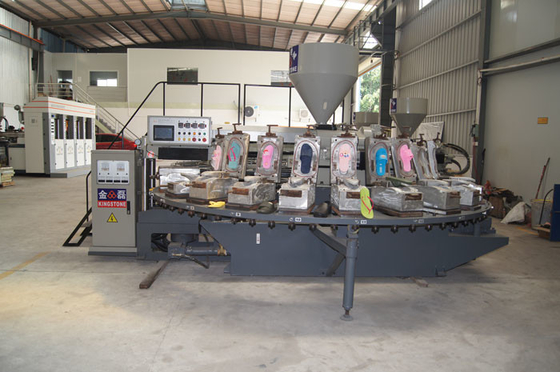 Deslizador ahorro de energía del PVC PCU que hace la máquina para el lenguado de la sandalia del deslizador del zapato de la historieta de los niños