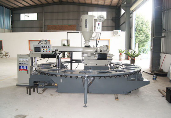 Color de la máquina de la inyección plástica vertical de los lenguados del tacón alto que moldea mono