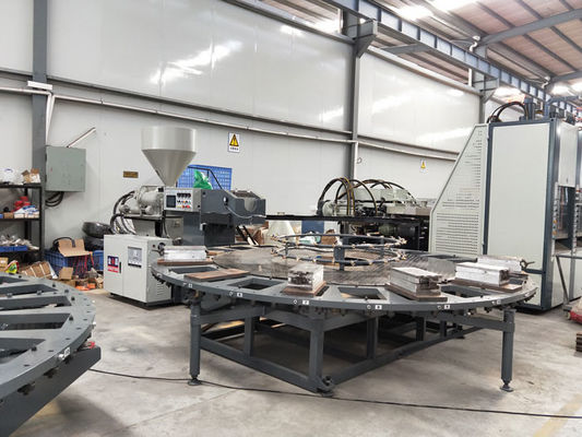 1 persona calza el único molde que hace máquina 12/16/20/24 estación para el material de los PP/de SEBS