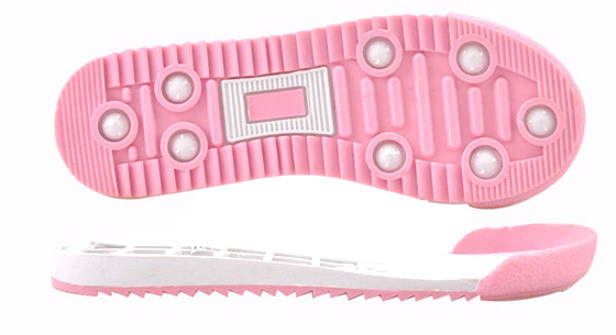 Lenguado rotatorio del zapato del PVC/TPR que hace máquina color doble