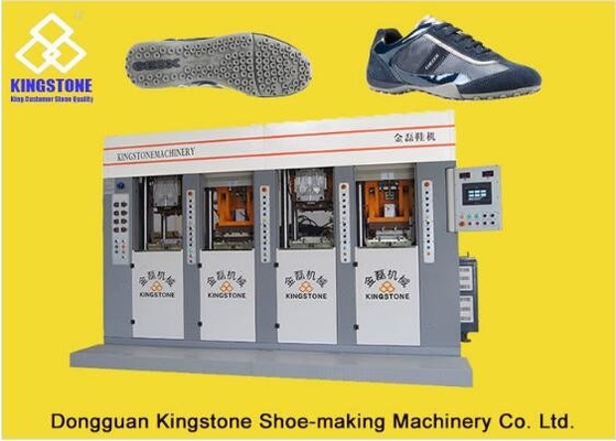 2/4 PVC Outsole/única máquina 220T de las estaciones del moldeo a presión