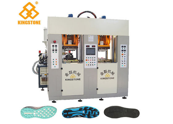 Dos lenguado del PVC TPR de los inyectores TPU TR de las estaciones dos que hace las máquinas con el sistema servo los 3.5*3.8*2.8m