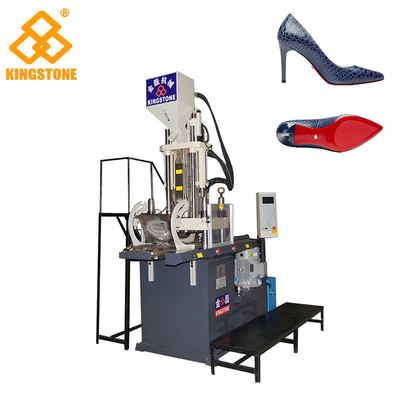 Outsole de las estaciones de la vertical dos que hace la máquina para el PVC/TPR/el ABS/TR/TPU/SEBS