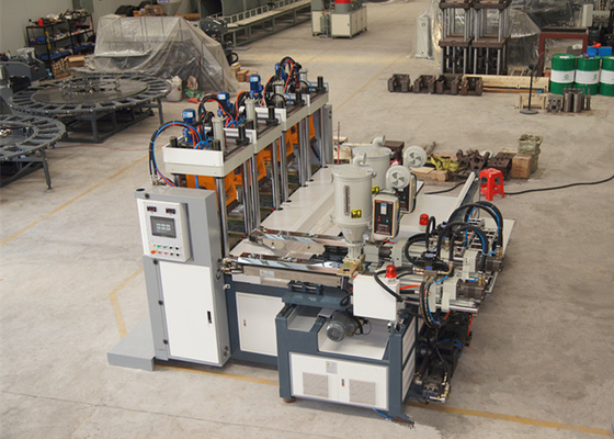 220 máquina de fabricación del PVC TPR de los inyectores TPU TR de Ton Two Station 2 única