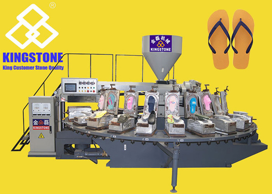 Soplo plástico Chappal de goma Flip Flop Making Machine del aire del PVC