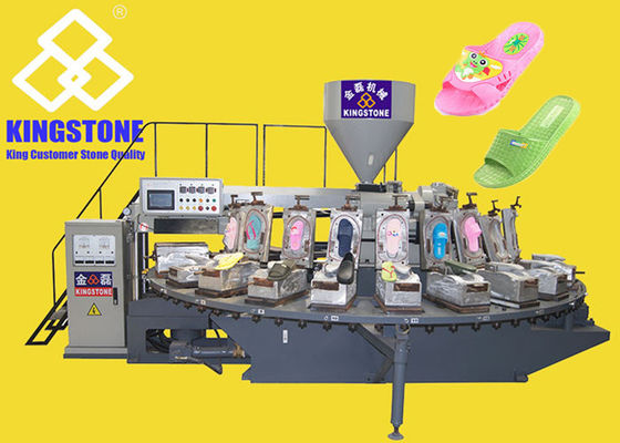 24 máquinas plásticas de la inyección del zapato del PVC de los pares/hora de la estación 194