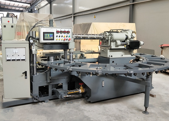 Máquina plástica del moldeo por inyección de la tabla rotatoria 25.5KW para el durmiente