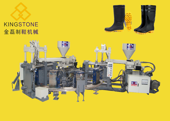 Zapatos rotatorios automáticos que hacen la máquina para Gumboots/las botas de la seguridad