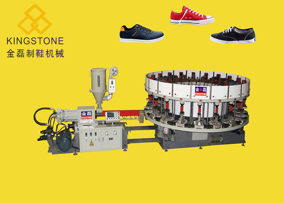 16 zapatos de /Sports de la lona de la inyección de la INMERSIÓN de la estación que hacen la máquina