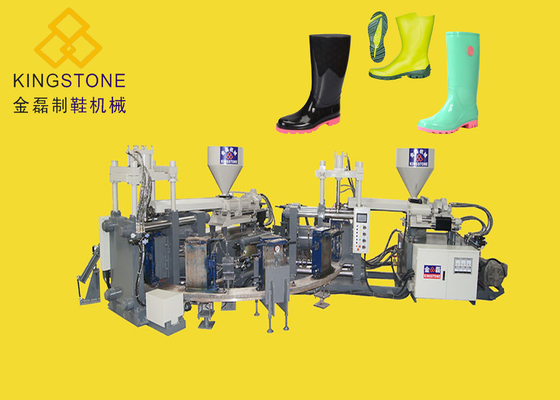 Máquina completamente automática del moldeo a presión para las botas de lluvia/Gumboots