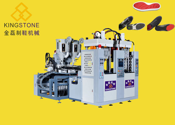 2/4 PVC Outsole/única máquina 220T de las estaciones del moldeo a presión