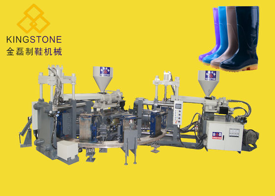 12 / 16 zapatos de seguridad de la tabla rotatoria de la estación que hacen la máquina automática