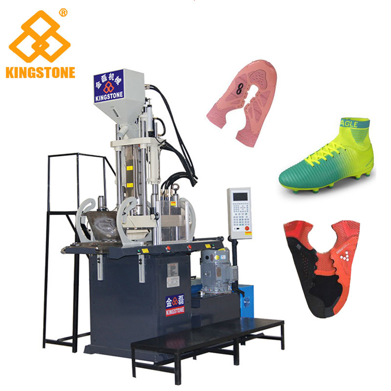 Máquina plástica del moldeo a presión para la parte superior de zapatos del deporte con abierto automático - sistema del molde