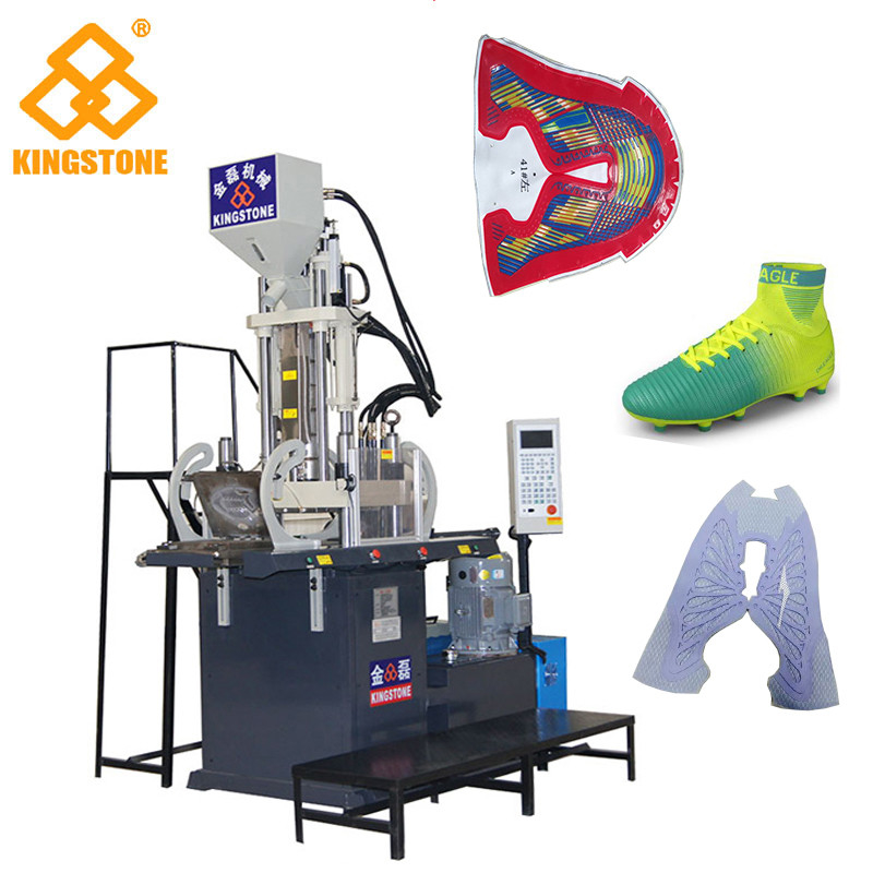 Zapatos plásticos verticales de 1 estación pequeños que hacen la máquina para la correa de la parte superior de zapato de los deportes
